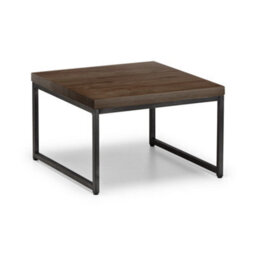 Oakham Lomond Nesting Coffee Tables In Dark Oak And Metal - thumbnail 7