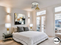 Luminosa Lighting Luminosa Matices Shade Cluster Ceiling 3 Light White, Smoke, Gold Led 3000K - Uk Stock - thumbnail 2
