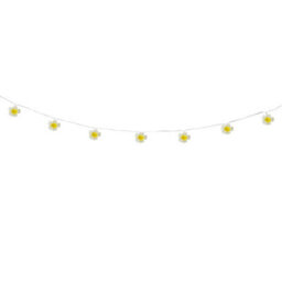 Gardenwize 2 Metre Solar Powered Flowered Led String Lights Wall Garden Fence Decking Patio Tree Lights - thumbnail 2