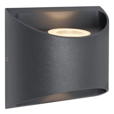 Long Life Lamps Company Modern Led Outdoor Wall Light Black Warm White Zlc324Ww - image 1
