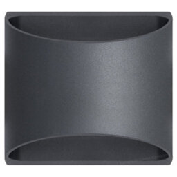Long Life Lamps Company Modern Led Outdoor Wall Light Black Warm White Zlc324Ww - thumbnail 4