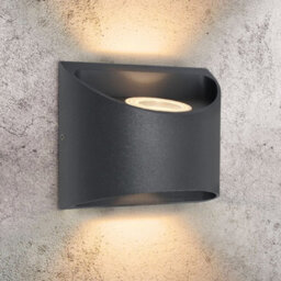 Long Life Lamps Company Modern Led Outdoor Wall Light Black Warm White Zlc324Ww - thumbnail 6