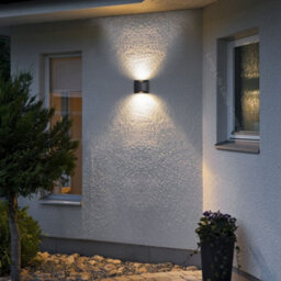 Long Life Lamps Company Modern Led Outdoor Wall Light Black Warm White Zlc324Ww - thumbnail 9
