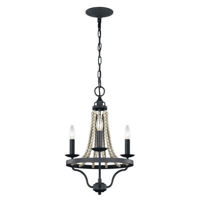 Luminosa Lighting Elstead Feiss Nori Multi Arm Chandelier Dark Weathered Zinc With Driftwood Grey