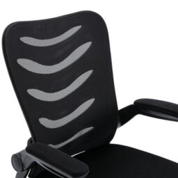 Merlin Draughtsman Chair With Black Fabric Seat - thumbnail 7