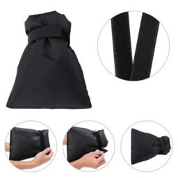 2 Piece Outdoor Tap Cover - Black Windproof Waterproof Coldproof Garden - thumbnail 3