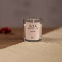 Marco Paul Scented Candle In Glass Jar - Black Vanilla - thumbnail 7