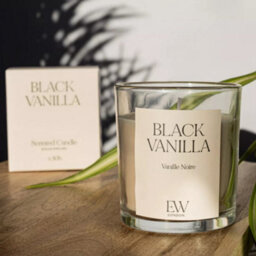 Marco Paul Scented Candle In Glass Jar - Black Vanilla - thumbnail 1