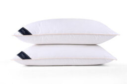 Littens Super King Premium Cotton Dual Blend Microfibre Filled Pair Pillows, 50Cm X 90Cm - thumbnail 4