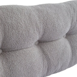 Thehotsale Pearl Gray Triangular Teddy Fleece Headboard Cushion, 180Cm X 20Cm X 50Cm - thumbnail 7