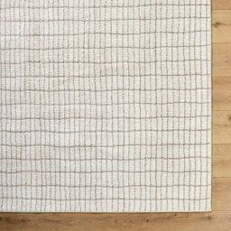Livabliss Our Pnw Home Cascade-Modern Ivory Taupe Graphic High Pile Living Dining Bedroom Rug 80 X 220 Cm Easy Care, Non Shedding - thumbnail 7