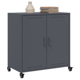 Walplus Sideboard Anthracite 68X39X72 Cm Steel - thumbnail 4