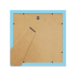 "9X9"" Light Blue Picture Frame - 9X9"" Square Frame With 7X7"" Mount For 9X9""/7X7"" Pictures Classic Style Room Decor, 1 Pack" - thumbnail 3