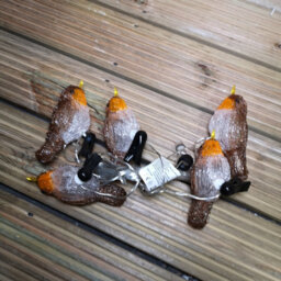 Samuel Alexander 5 Acrylic Indoor Outdoor Robin Christmas Lights With 30 Ice White Leds - thumbnail 4
