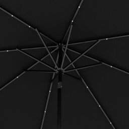 Outsunny 24 Led Solar Powered Parasol Umbrella Garden Tilt Outdoor String Light - thumbnail 9