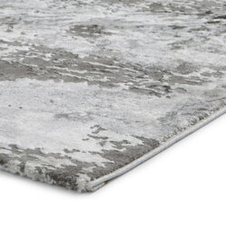 Grey Abstract Modern Easy To Clean Rug For Diningroom Bedroom And Living Room -200Cm X 290Cm - thumbnail 5