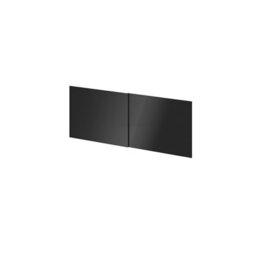 GoodHome Atomia Gloss Anthracite Sliding Wardrobe Door Pack Of 4 (H)560mm (W)737mm - thumbnail 1