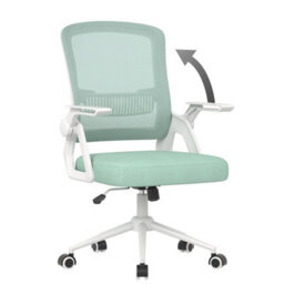 Onemill Executive Office Chair With Padded Seat Cushion, Flip-Up Armrest And Lumbar Support For Home Or Office Use - thumbnail 1