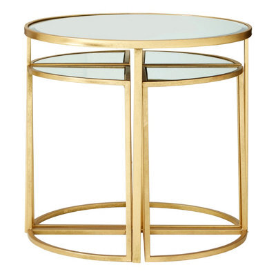 Orsina Industrial Design Set Of 5 Tables, Versatile Table For Bedroom, Everyday Use Lounge Table For Livingroom - image 1