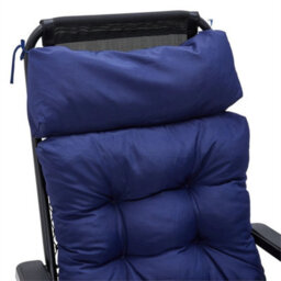 Waterproof High Back Seat Outdoor Chair Pad Cushion Garden Patio Furniturepillow Dark Blue - thumbnail 5