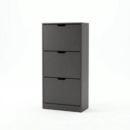 Grey Designs 3-Drawer Bedroom Hallway Shoe Cabinet Storage - thumbnail 1