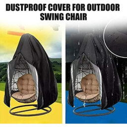 Patio Egg Chair Cover, Waterproof Hanging Heavy Duty Outdoor Swing Cover - thumbnail 4