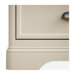 Furniture 48 Ashton Oak And Cream Painted Corner Tv Cabinet - thumbnail 5