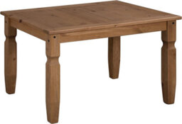 "Mercers Furniture Corona 4'0"" Dining Table Solid Pine With Mexican Styling" - thumbnail 1