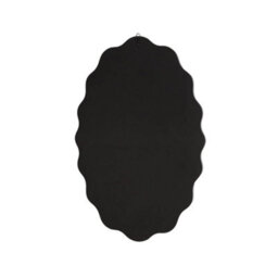 Sweeek - Organic Mirror Wood Decor Black 90X60 Cm - Bruno - thumbnail 4