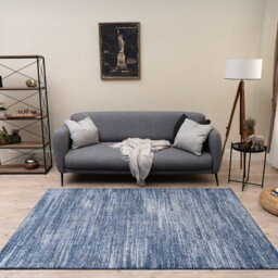 The Rugs Montana Blue Abstract Area Rug And Runner Soft Durable Pet Friendly Easy To Clean Living Room Bedroom 3800Bl - thumbnail 7