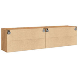 Berkfield Tv Cabinets Wall-Mounted 2 Pcs Artisian Oak 80X30X41 Cm - thumbnail 7