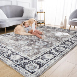 Ameha Extra Large Area Rugs Cashmere Non Slip Indoor Outdoor Rug Living Room Bedroom Harmony Carpet, 240X320 Cm - thumbnail 8