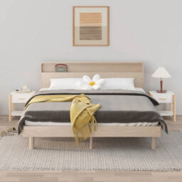 Berkfield Classic Bedside Tables 2Pcs White 42X38X45 Cm Engineered Wood - thumbnail 2