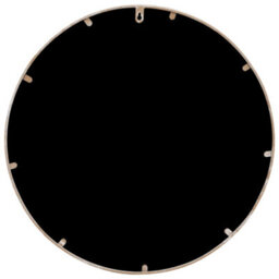 Berkfield Mirror Sand 40X2.5 Cm Iron Round For Indoor Use - thumbnail 4