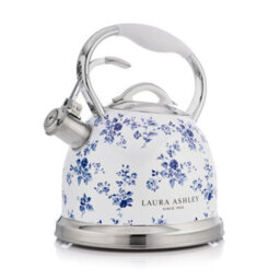 Laura Ashley 2.5L Stove Top Kettle,fast Boil Whistling Kettle For Gas Hob,induction Hob Silicon Coated Cool Handle Camping Kettle - thumbnail 8