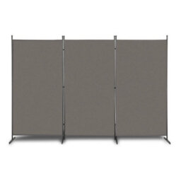 6Ft 3 Panels Room Divider Freestanding Trifold Wall Privacy Screen Protector - thumbnail 1