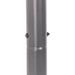 Beliani Pergola Grey Polyester Steel 300 X 300 Cm Outdoor Pavilion - thumbnail 7