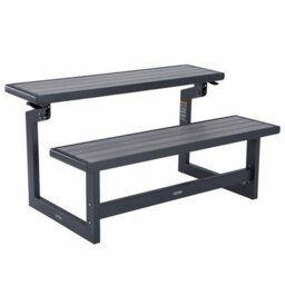 Lifetime Convertible Bench To Table, Weather-Resistant Simulated Wood, Steel Frame, Outdoor Uv Protected, Model 60253 - thumbnail 6