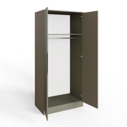 Fwstyle Luno 2 Door Wardrobe Double Doors Green (H) 180Cm (W) 80Cm (D) 50Cm - thumbnail 5