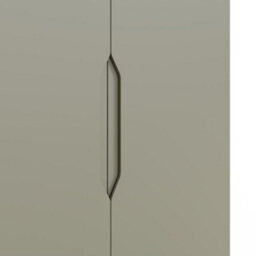 Fwstyle Luno 2 Door Wardrobe Double Doors Green (H) 180Cm (W) 80Cm (D) 50Cm - thumbnail 4
