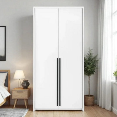 Arte Clean Slate Serenity - Genua 105Cm Wardrobe In White Matt - image 1