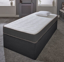 eXtreme Comfort Ltd Cooltouch Essentials Wave 18Cm Deep Grey Border Quilted Hybrid Spring Mattress King Size - thumbnail 2