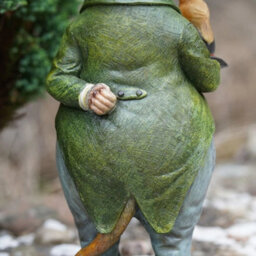 Mr Monkey Resin Sculpture Home Garden Ape Chimp Statue Outdoor Animal Ornament - thumbnail 5