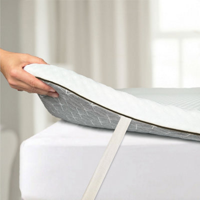 Brightr Sleep Brightr Titan 2 In 1 Mattress Topper - Firm/extra Firm- 140X200Cm - image 1