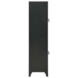 Vidaxl Locker Cabinet Anthracite 38X45X180 Cm Steel - thumbnail 4
