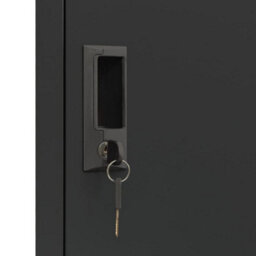 Vidaxl Locker Cabinet Anthracite 38X45X180 Cm Steel - thumbnail 7