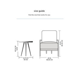 MH London Chervey Natural Solid Wood Side Table Living Room Bedside Small Side Table Round Side Table With Black Metal Legs - thumbnail 8
