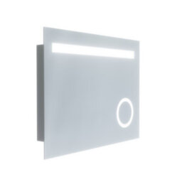 Nes Home Rectangle Illuminated Led 800mm X 600mm Bathroom Mirror Demister - thumbnail 5