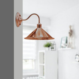 Single Pack Ceiling Rose Rose Gold Metal 140mm Dia 40mm Height Single Outlet Front Fixing For Pendant Ceiling Light Fittings - thumbnail 4
