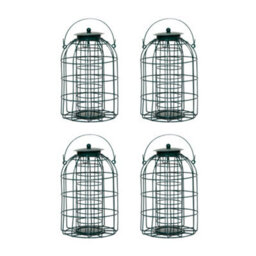 Samuel Alexander Pack Of 4  Wild Bird Fat Ball Feeder With Squirrel Guard - thumbnail 8